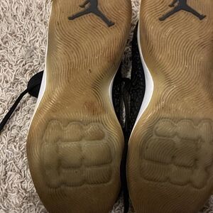 Jordan Sneakers with Black and Brown Soles